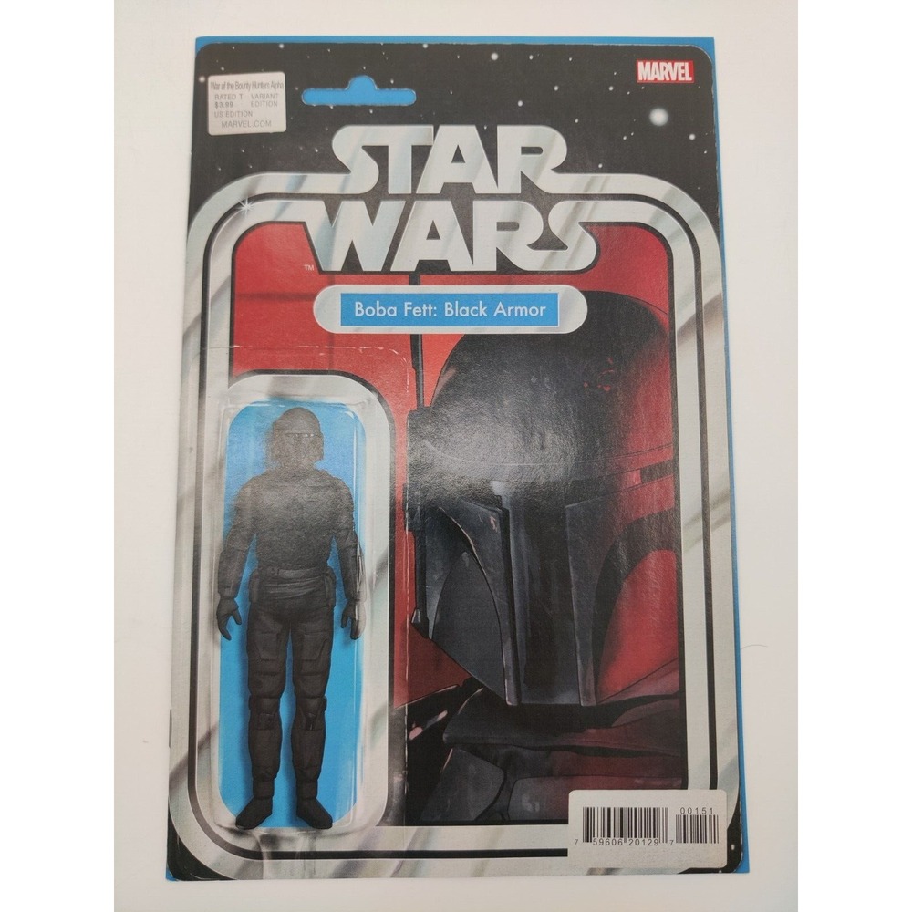 STAR WARS BOUNTY HUNTERS #1 | BOBA FETT BLACK ARMOR (MARVEL 2021) High Grade